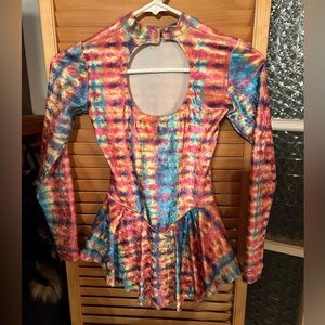 Girls Large Figure skating dress